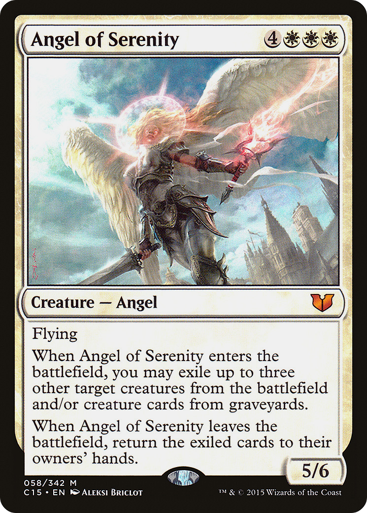 Angel of Serenity [Commander 2015] - Trinity Hobby