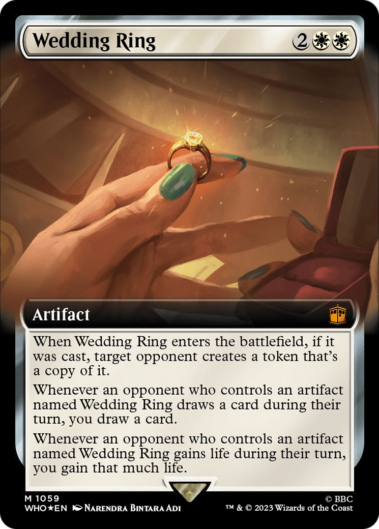 Wedding Ring (Extended Art) (Surge Foil) [Doctor Who] - Trinity Hobby