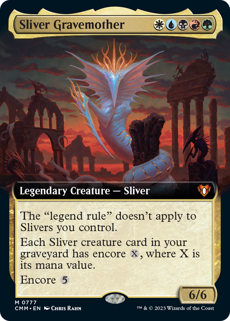 Sliver Gravemother (Extended Art) [Commander Masters] - Trinity Hobby