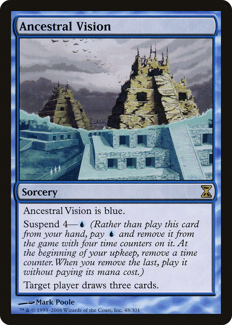 Ancestral Vision [Time Spiral] - Trinity Hobby