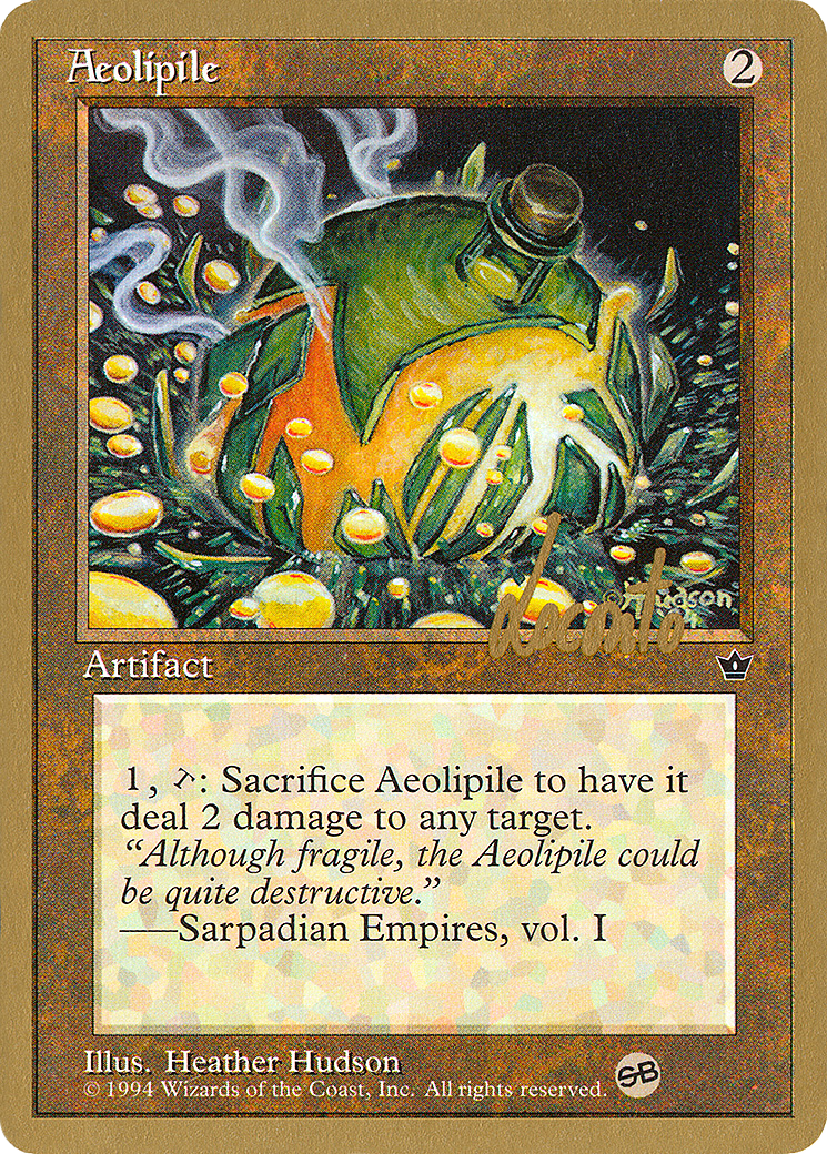 Aeolipile (Michael Loconto) (SB) [Pro Tour Collector Set] - Trinity Hobby