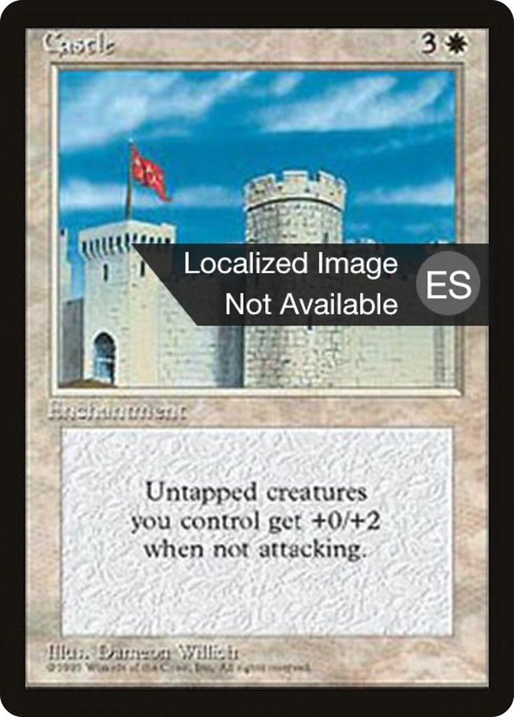 Castle [Fourth Edition (Foreign Black Border)] - Trinity Hobby