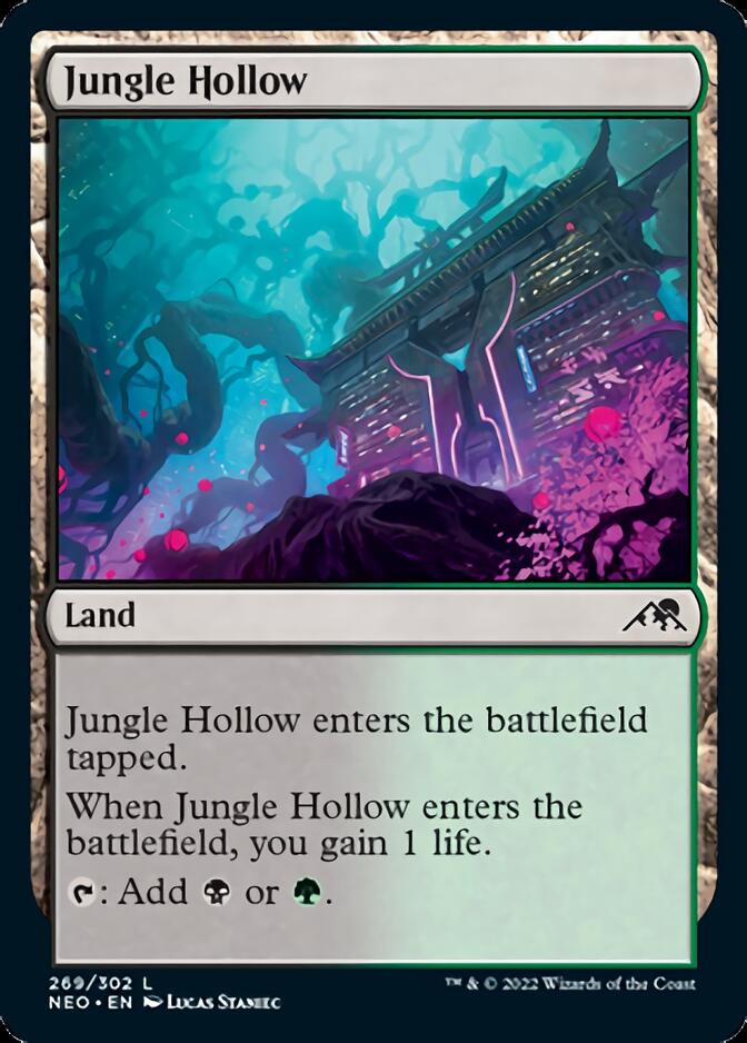 Jungle Hollow [Kamigawa: Neon Dynasty] - Trinity Hobby