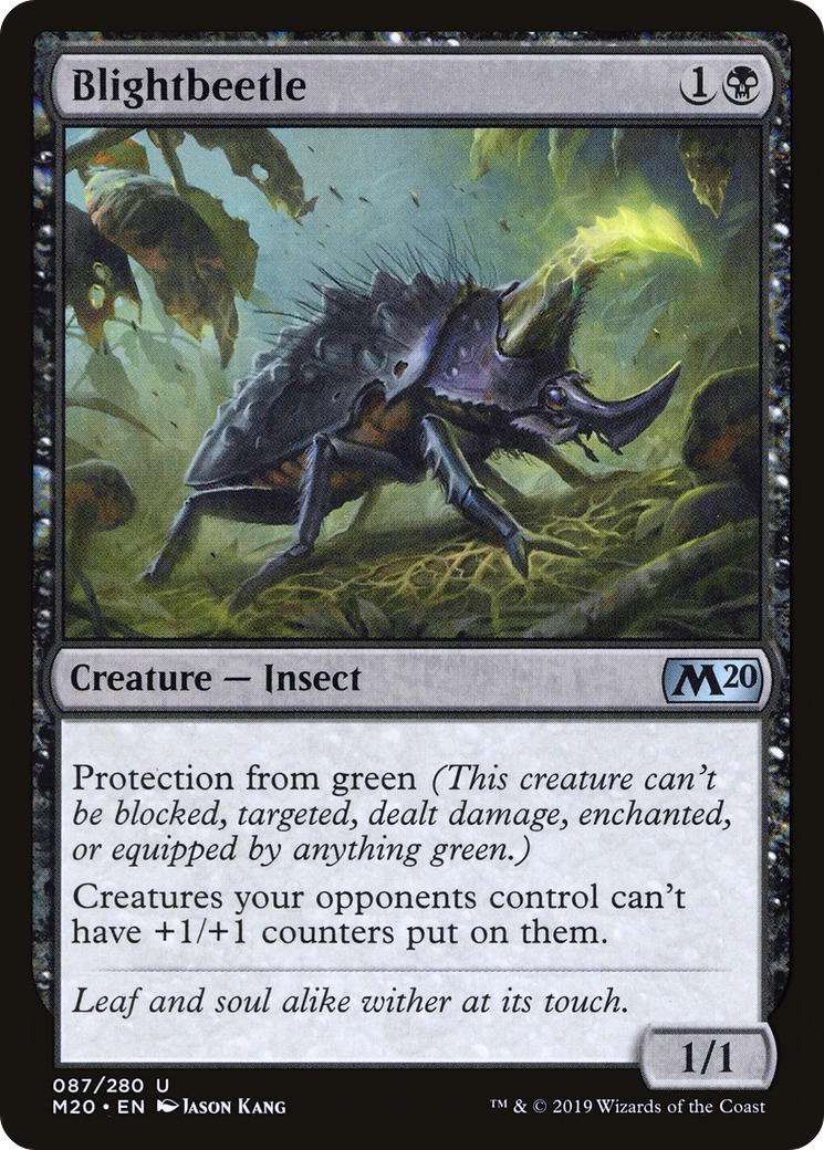 Blightbeetle [Core Set 2020] - Trinity Hobby