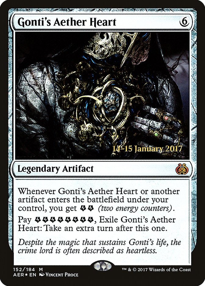 Gonti's Aether Heart [Aether Revolt Prerelease Promos] - Trinity Hobby