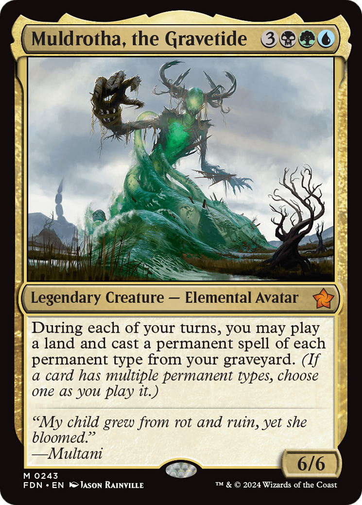 Muldrotha, the Gravetide [Foundations] - Trinity Hobby