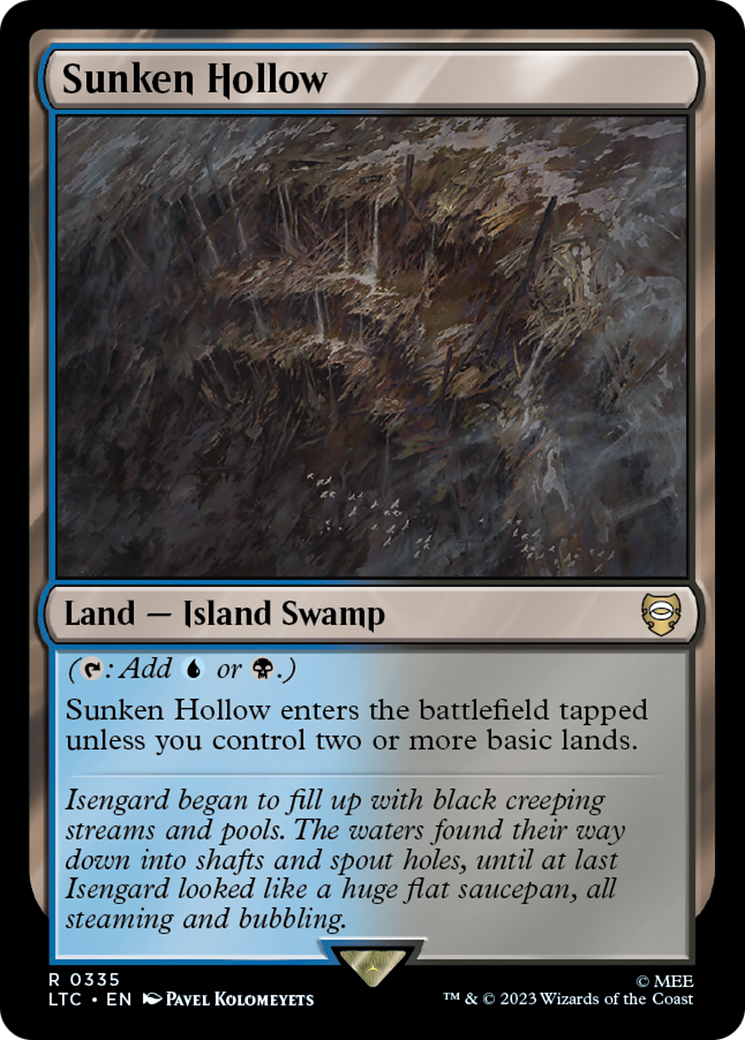 Sunken Hollow [The Lord of the Rings: Tales of Middle-Earth Commander] - Trinity Hobby
