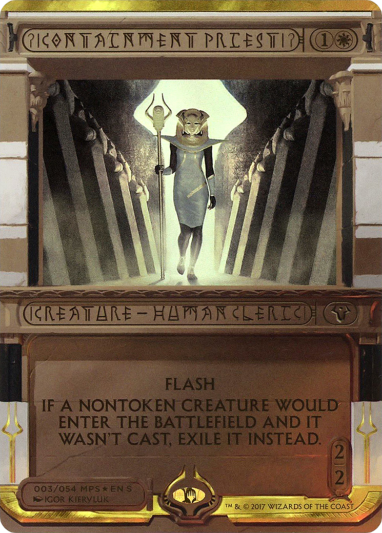 Containment Priest (Invocation) [Amonkhet Invocations] - Trinity Hobby