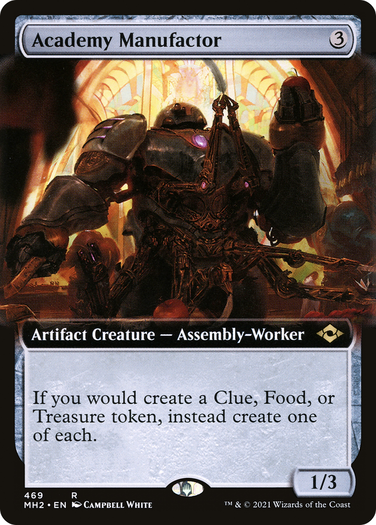 Academy Manufactor (Extended Art) [Modern Horizons 2] - Trinity Hobby