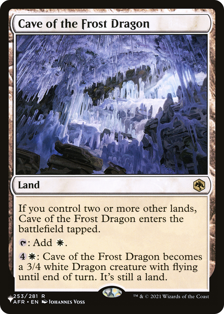 Cave of the Frost Dragon [The List] - Trinity Hobby