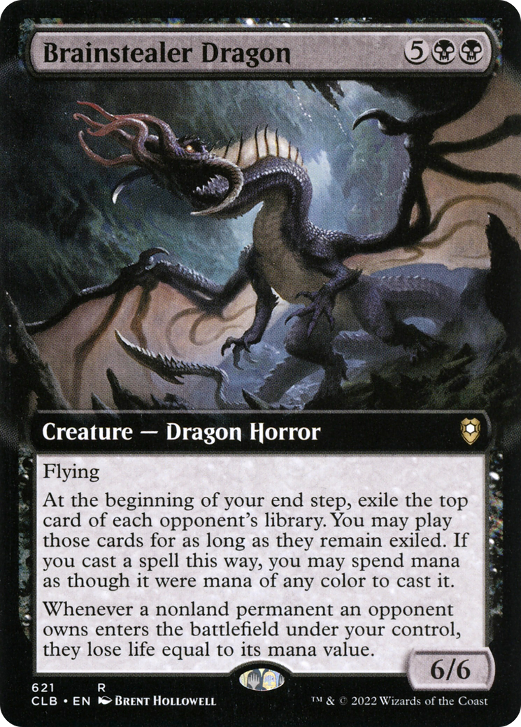 Brainstealer Dragon (Extended Art) [Commander Legends: Battle for Baldur's Gate] - Trinity Hobby