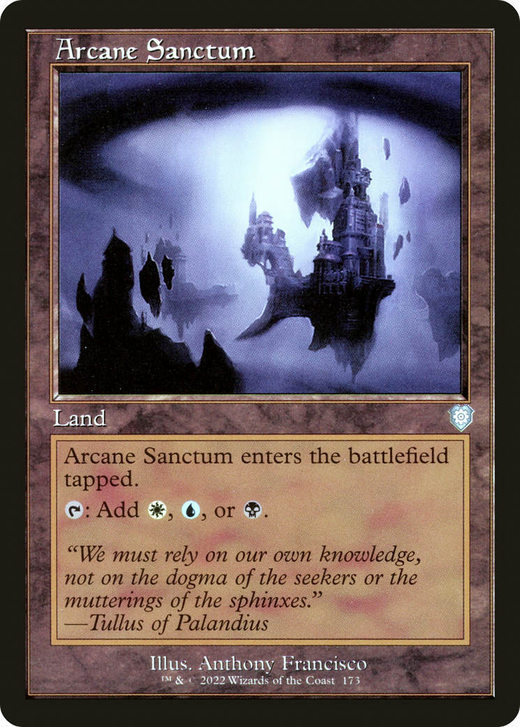 Arcane Sanctum (Retro) [The Brothers' War Commander] - Trinity Hobby