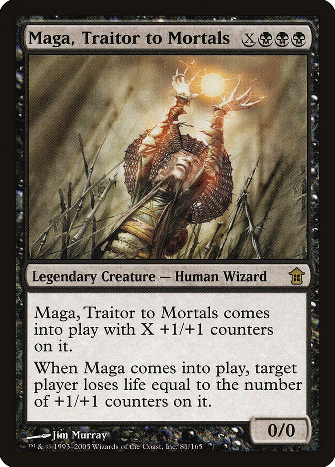 Maga, Traitor to Mortals [Saviors of Kamigawa] - Trinity Hobby