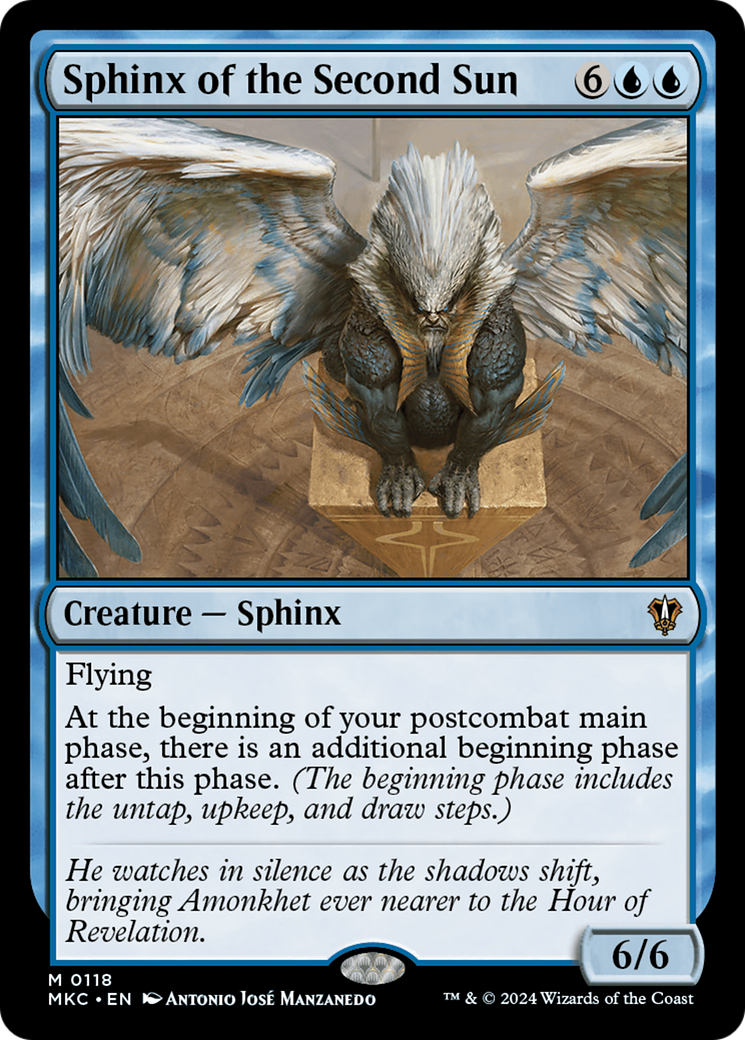 Sphinx of the Second Sun [Murders at Karlov Manor Commander] - Trinity Hobby
