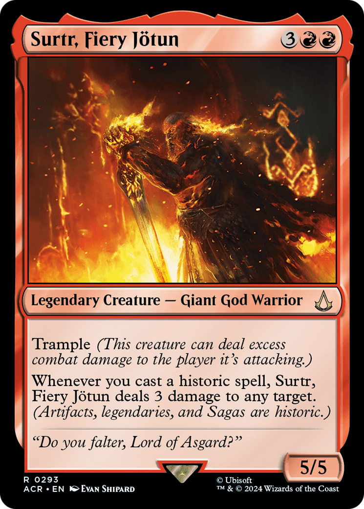 Surtr, Fiery Jötun (ACR-293) - [Assassin's Creed] Foil - Trinity Hobby