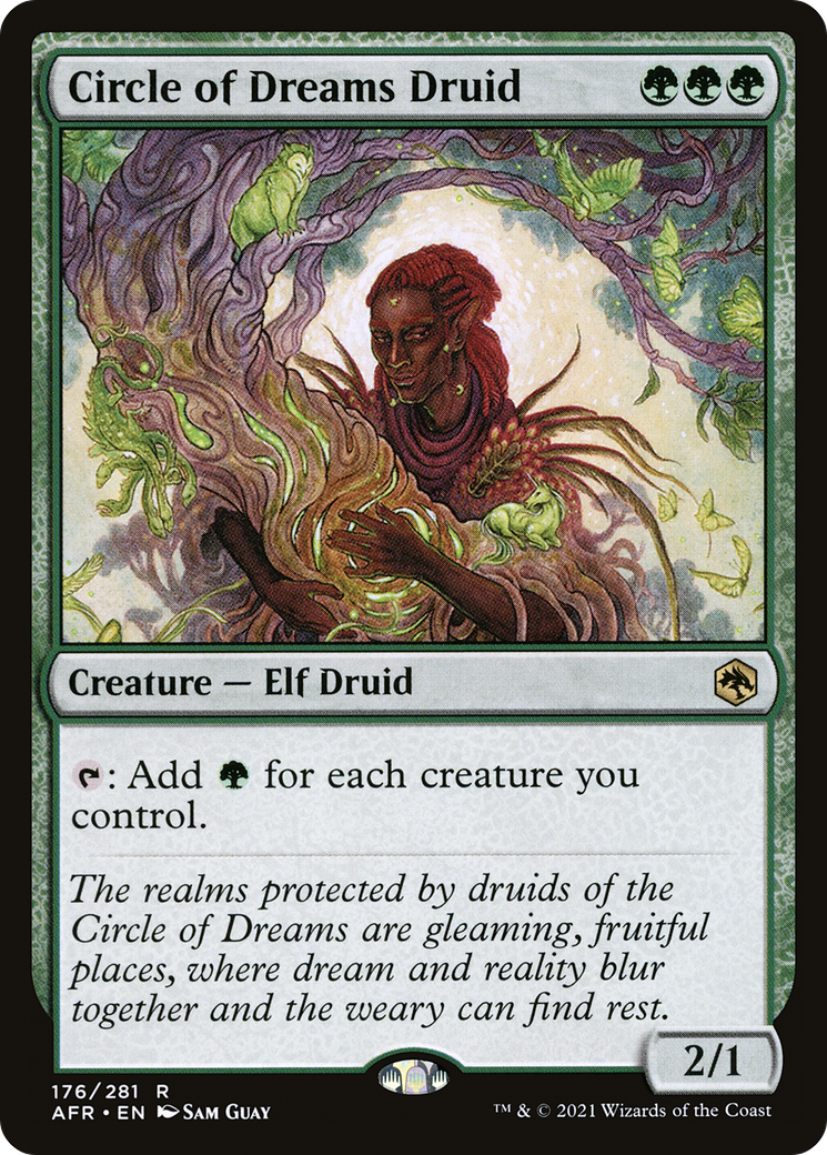 Circle of Dreams Druid [Dungeons & Dragons: Adventures in the Forgotten Realms] - Trinity Hobby