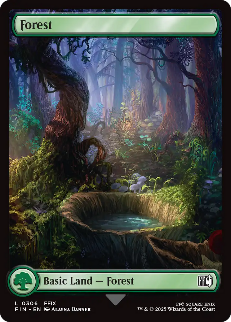 Forest  [Foil]  (FIN-306) - [FINAL FANTASY] - Trinity Hobby