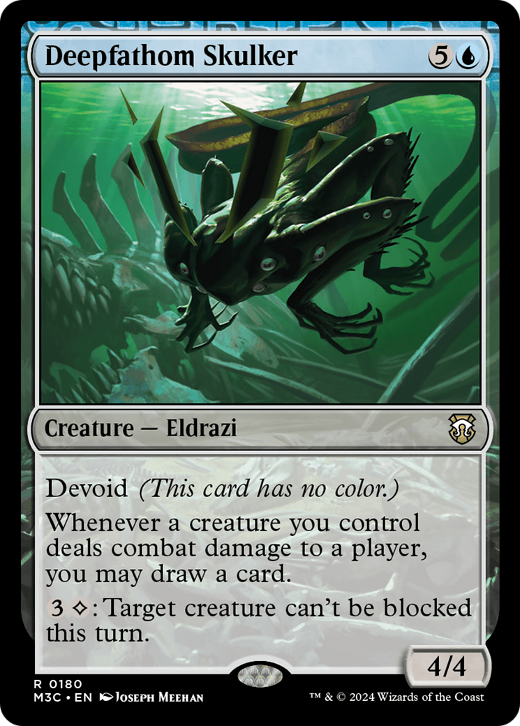 Deepfathom Skulker (Ripple Foil) [Modern Horizons 3 Commander] - Trinity Hobby