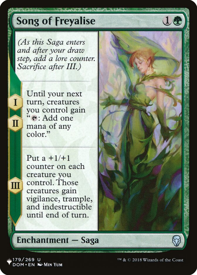 Song of Freyalise [The List] - Trinity Hobby