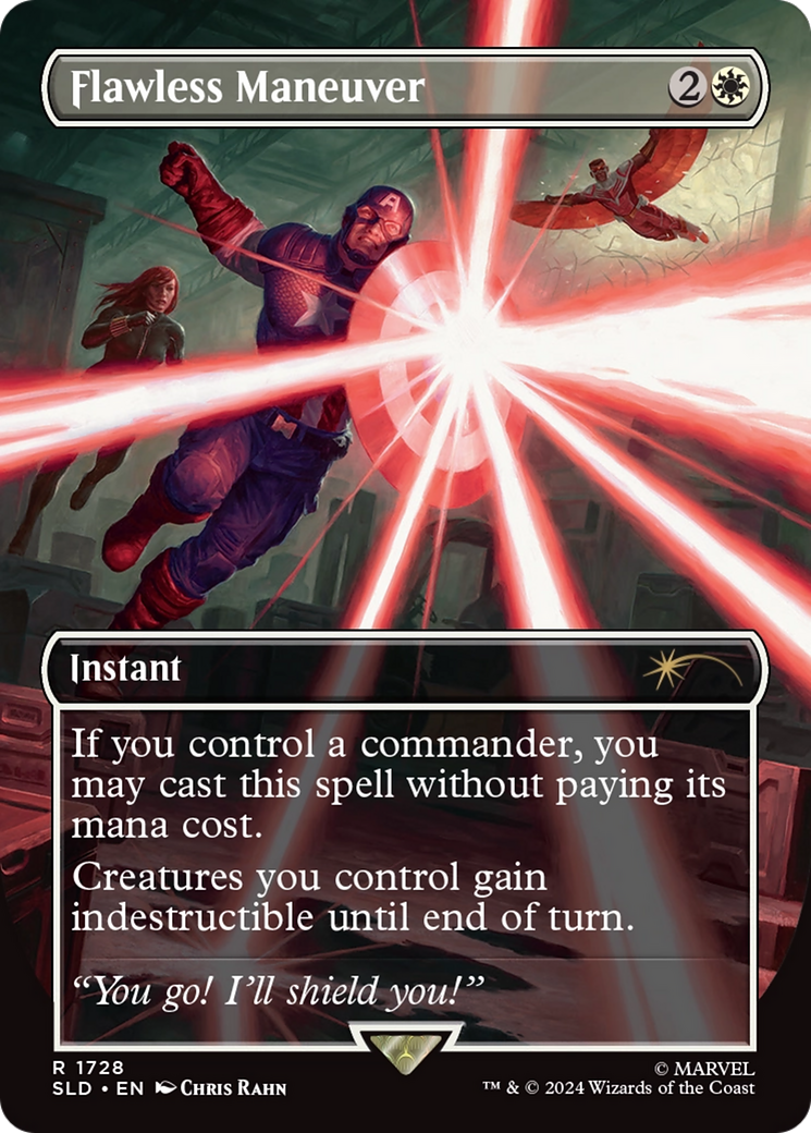 Flawless Maneuver  [Foil]  (SLD-1728) - [Secret Lair Drop] (Borderless) - Trinity Hobby