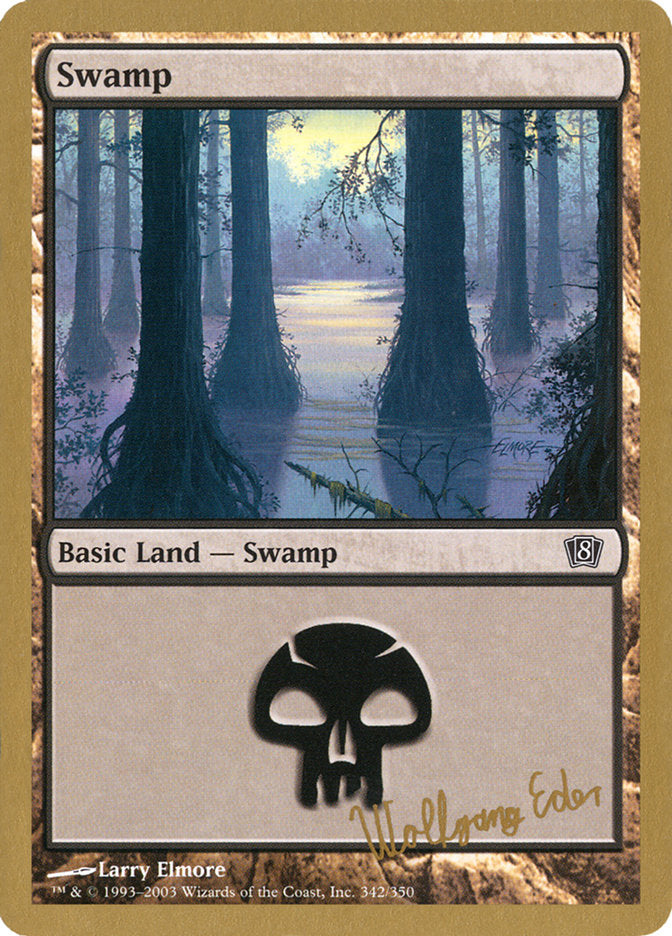 Swamp (344) (we342) [World Championship Decks 2003] - Trinity Hobby