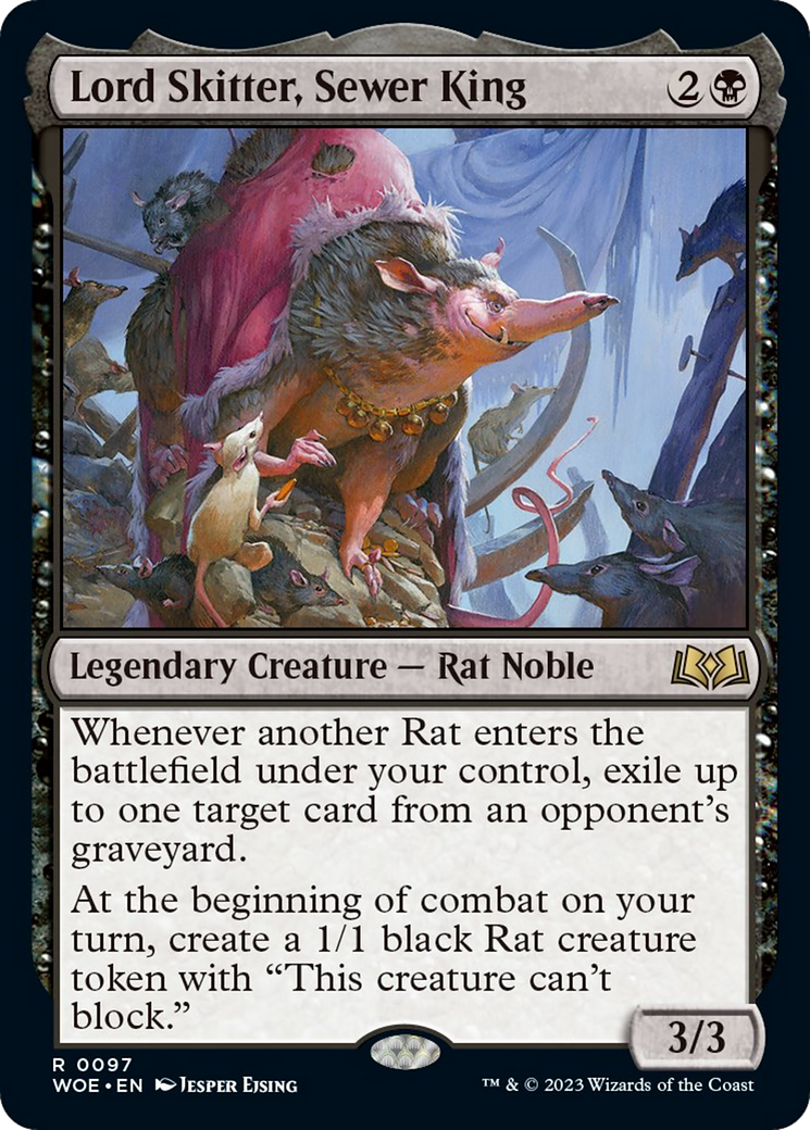 Lord Skitter, Sewer King [Wilds of Eldraine] - Trinity Hobby