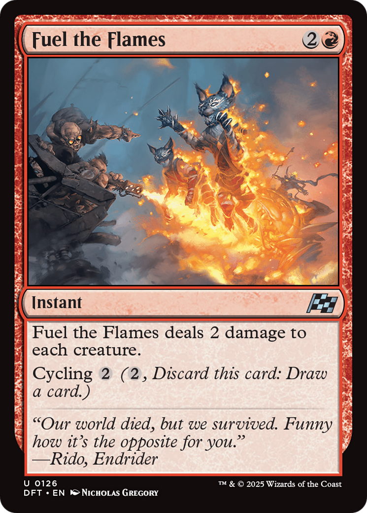 Fuel the Flames [Aetherdrift] - Trinity Hobby