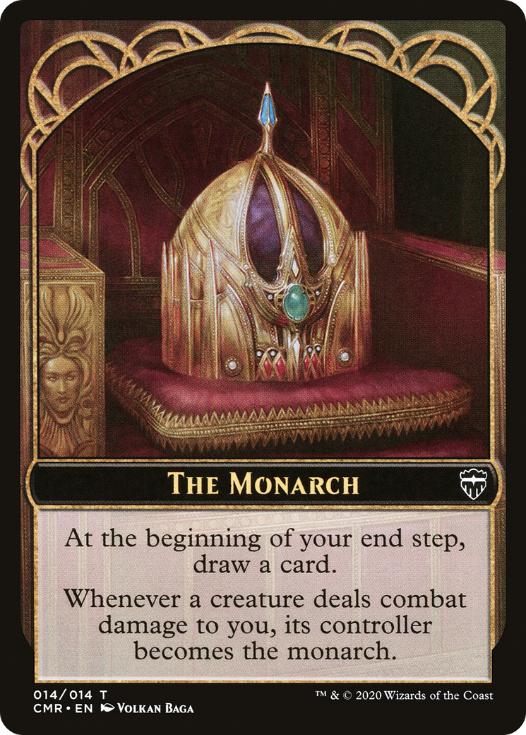 The Monarch  [Foil]  (CMR-014) - [Commander Legends Tokens] - Trinity Hobby