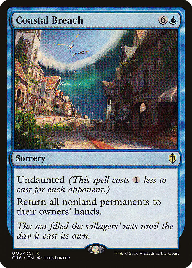 Coastal Breach [Commander 2016] - Trinity Hobby