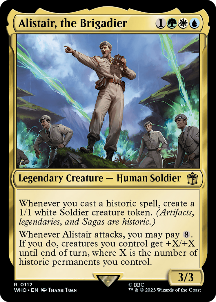 Alistair, the Brigadier [Doctor Who] - Trinity Hobby