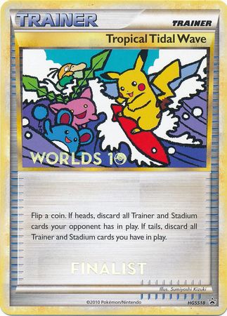 Tropical Tidal Wave (HGSS18) (Finalist) [HeartGold & SoulSilver: Black Star Promos] - Trinity Hobby