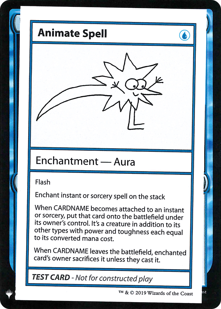 Animate Spell [Mystery Booster Playtest Cards] - Trinity Hobby