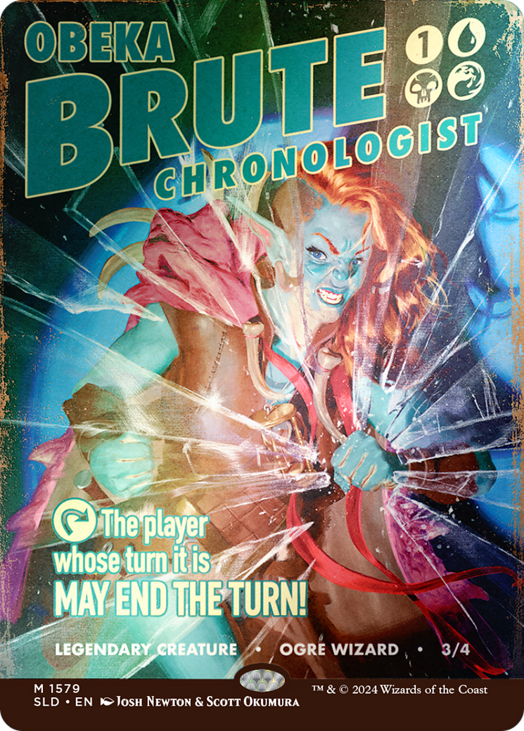 Obeka, Brute Chronologist (Rainbow Foil) [Secret Lair Drop Series] - Trinity Hobby