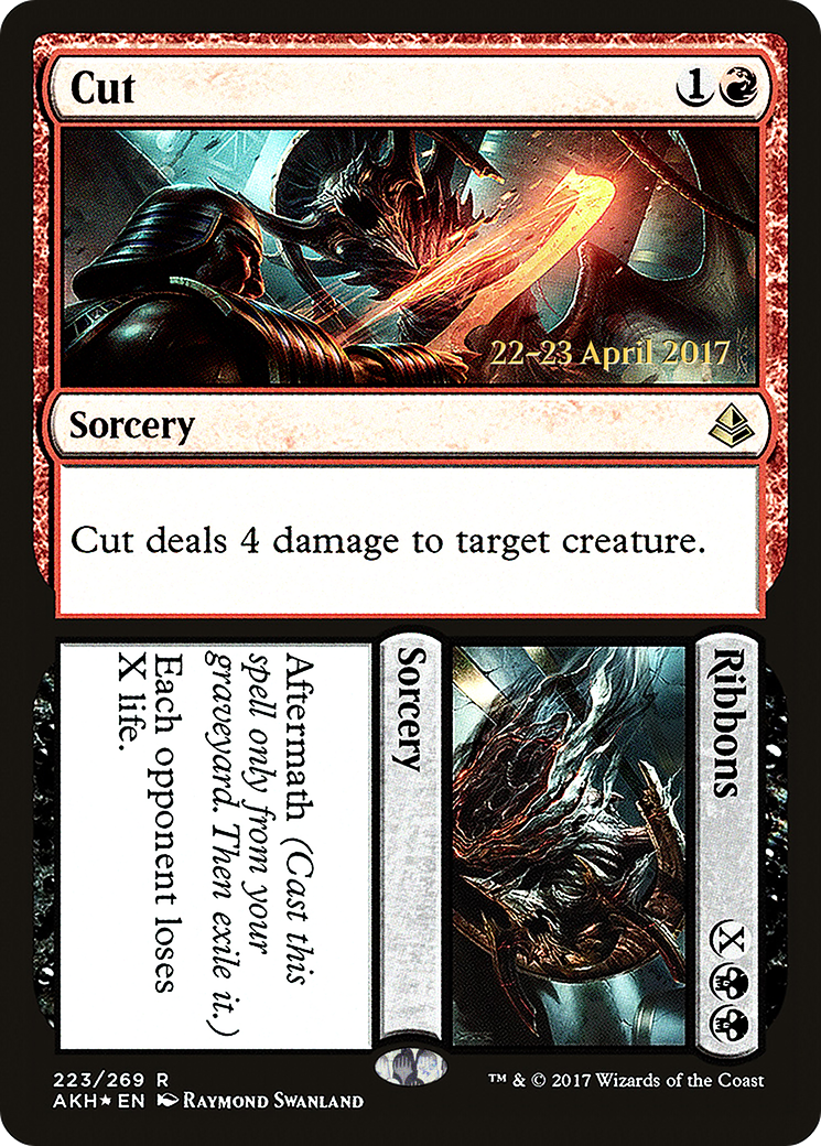 Cut // Ribbons [Amonkhet Prerelease Promos] - Trinity Hobby
