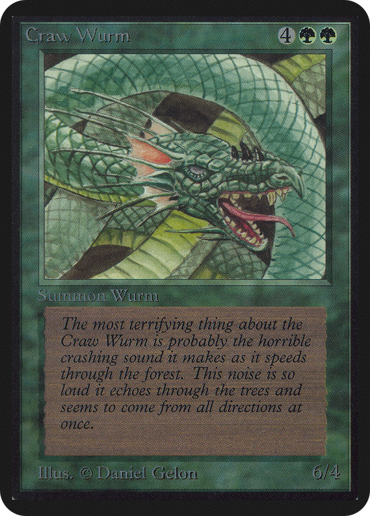 Craw Wurm [Alpha Edition] - Trinity Hobby
