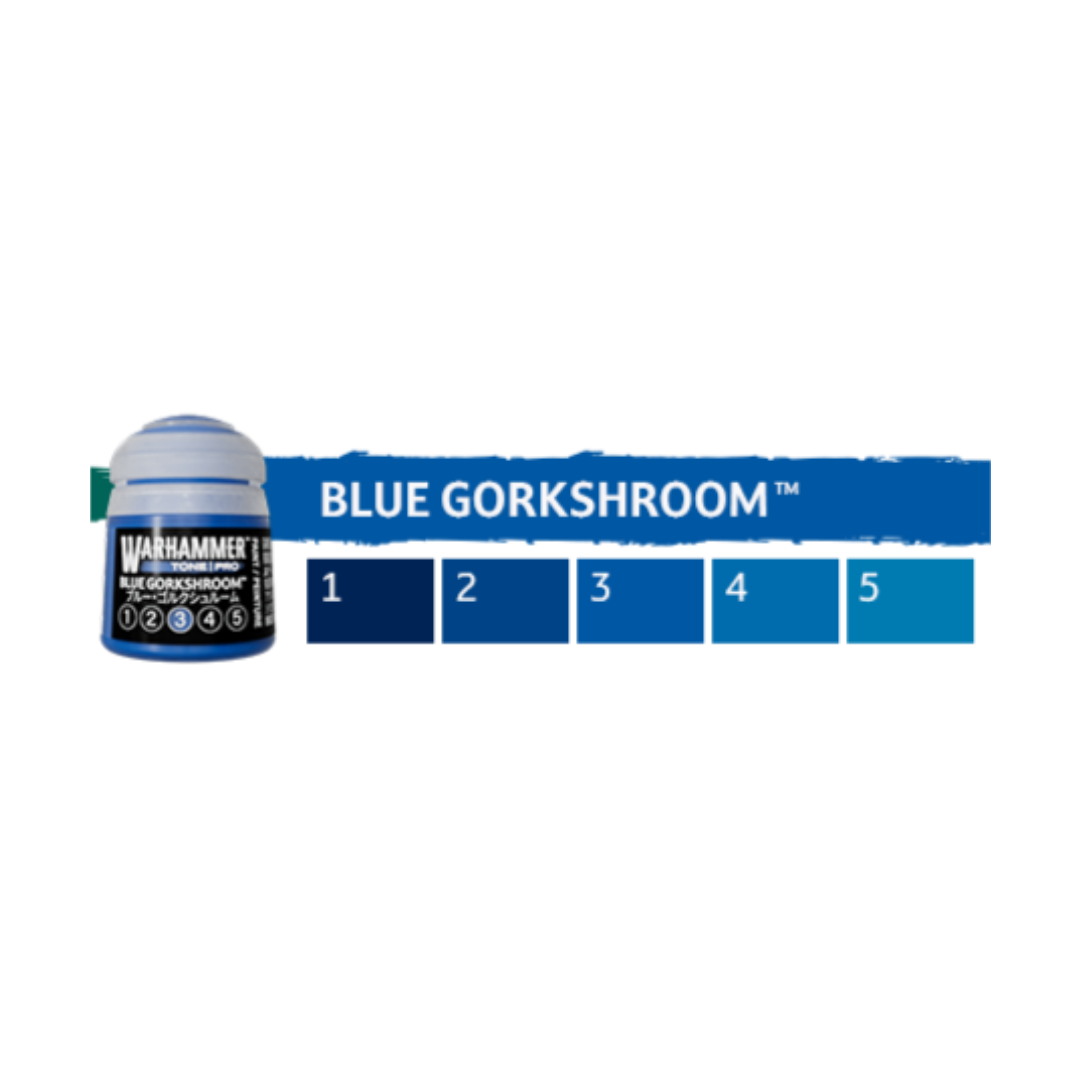 Warhammer Tone Pro: Blue Gorkshroom (Set of 5) - Trinity Hobby