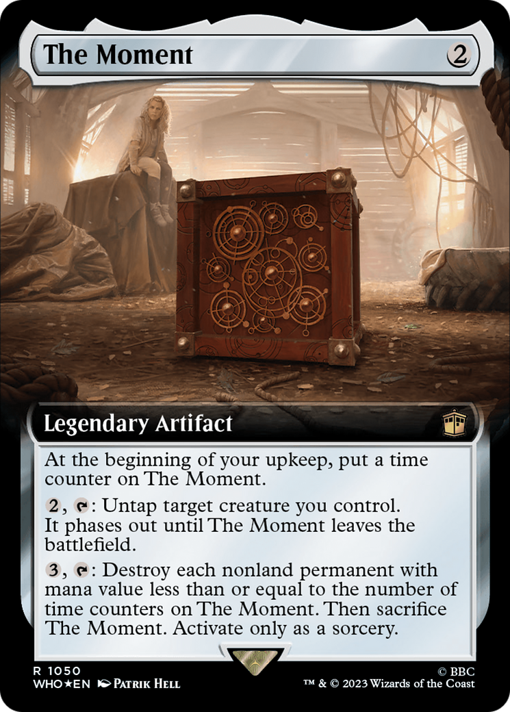 The Moment (Extended Art) (Surge Foil) [Doctor Who] - Trinity Hobby