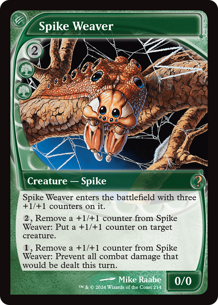 Spike Weaver (Future Sight) [Mystery Booster 2] - Trinity Hobby