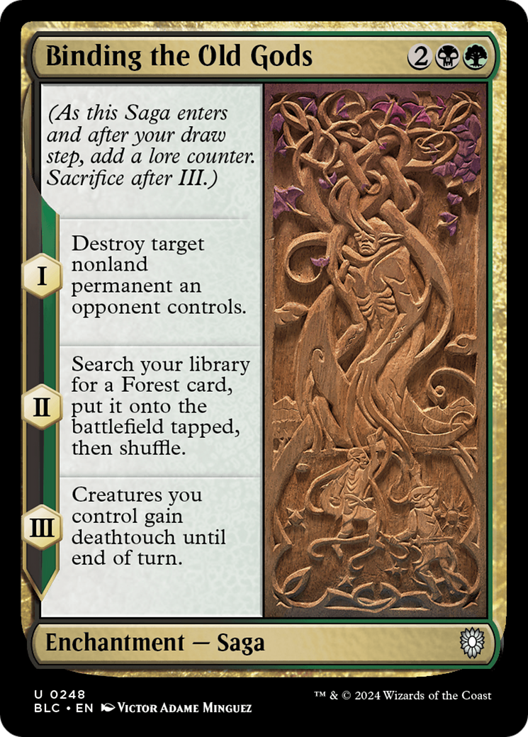 Binding the Old Gods [Bloomburrow Commander] - Trinity Hobby