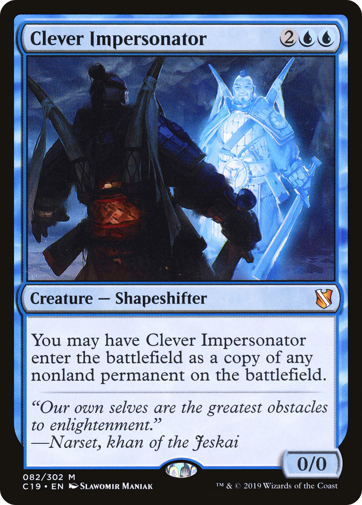 Clever Impersonator [Commander 2019] - Trinity Hobby