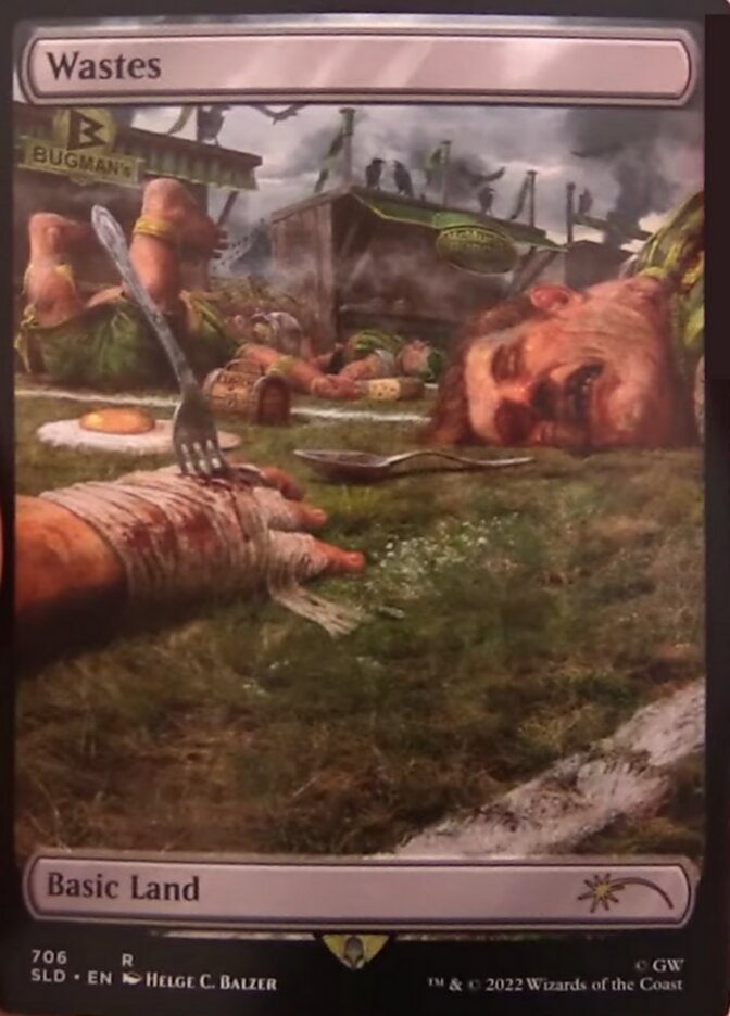 Wastes (706) (Extended Art) [Secret Lair Drop Promos] - Trinity Hobby