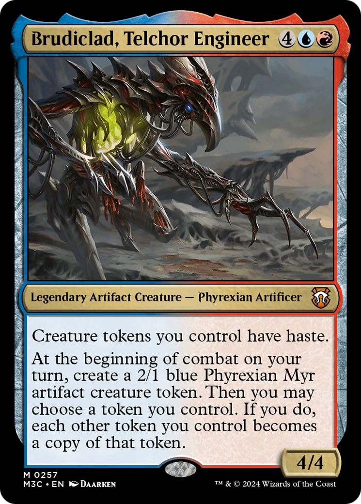 Brudiclad, Telchor Engineer  [Foil]  (M3C-257) - [Modern Horizons 3 Commander] - Trinity Hobby