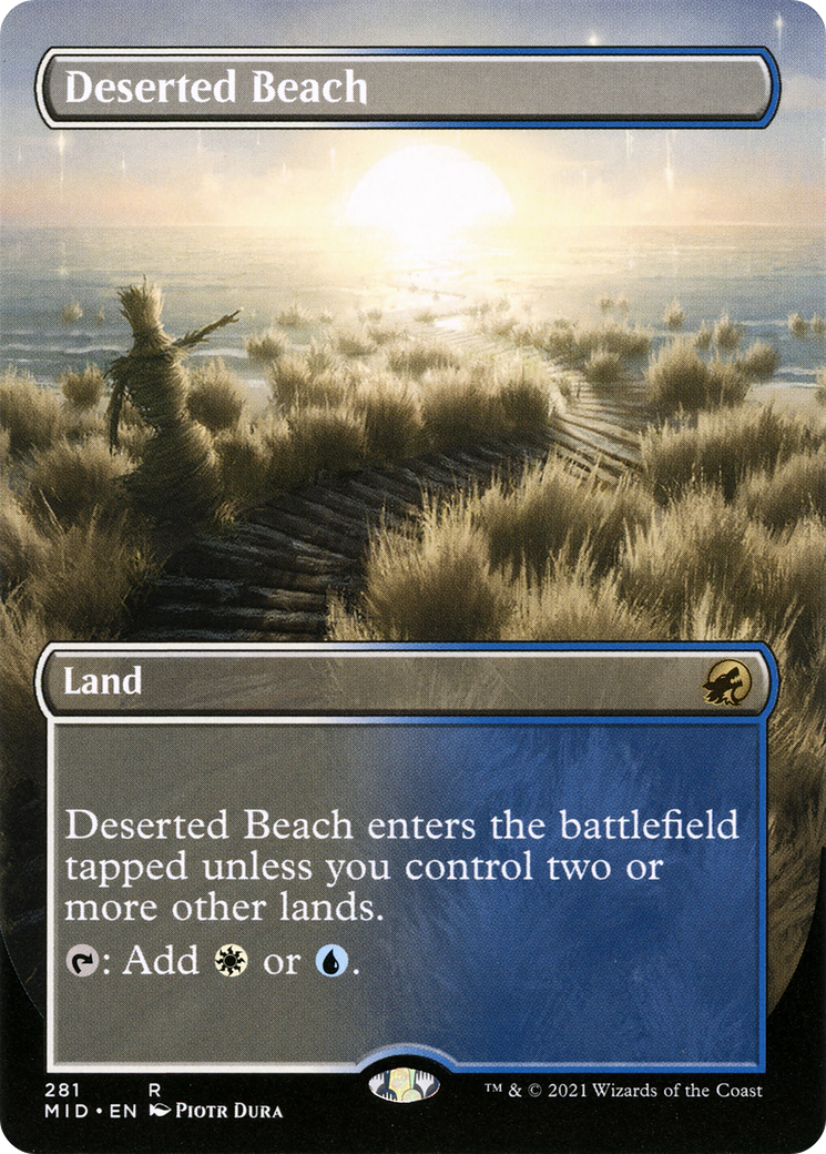Plage déserte (Art alternatif sans frontières) [Innistrad : Chasse de minuit] 
