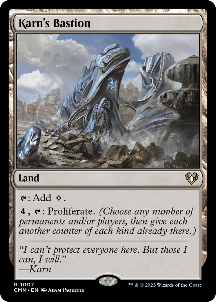 Karn's Bastion [Commander Masters] - Trinity Hobby