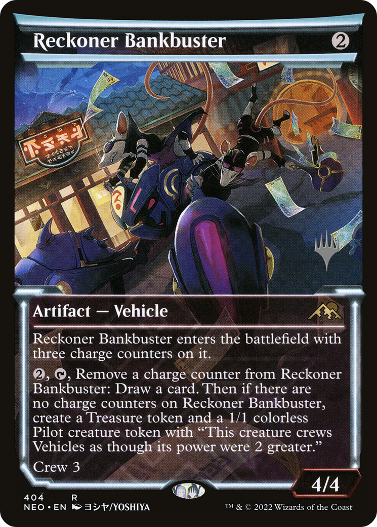 Reckoner Bankbuster (Showcase) [The Brothers' War Promos] - Trinity Hobby