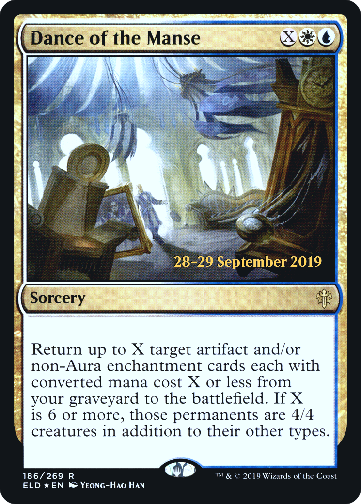 Dance of the Manse [Throne of Eldraine Prerelease Promos] - Trinity Hobby