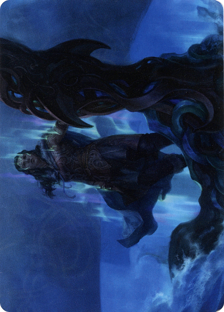 Cosima, God of the Voyage // Cosima, God of the Voyage  [Foil]  (ASKHM-012) - [Art Series: Kaldheim] (Borderless) - Trinity Hobby