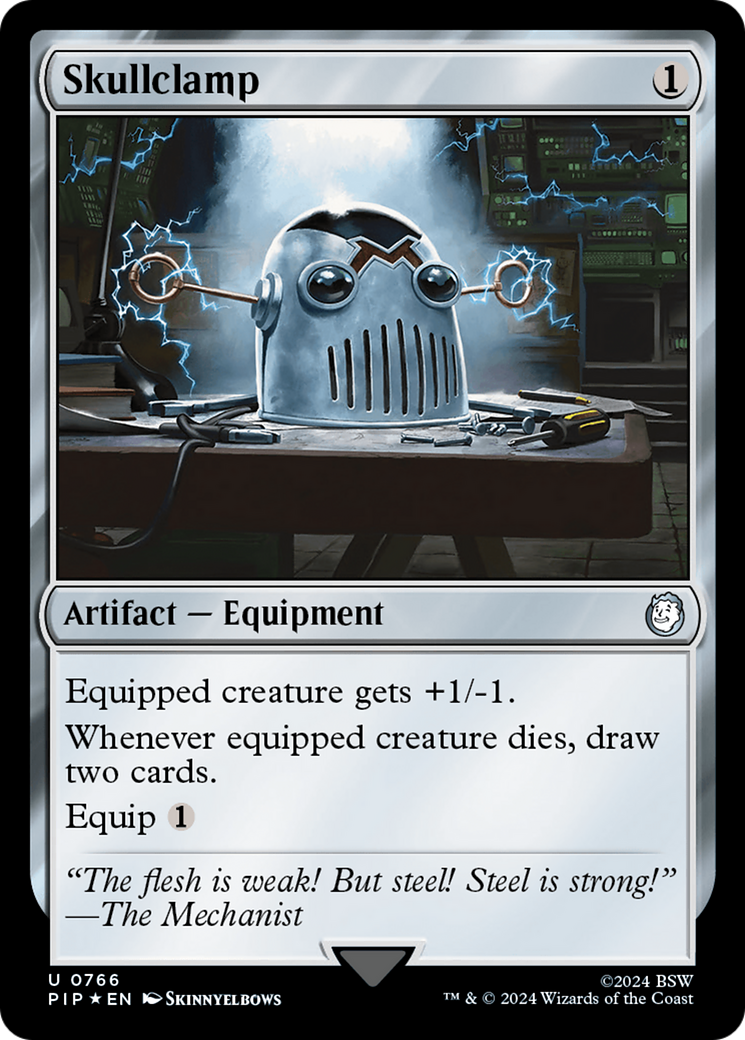 Skullclamp (Surge Foil) [Fallout] - Trinity Hobby
