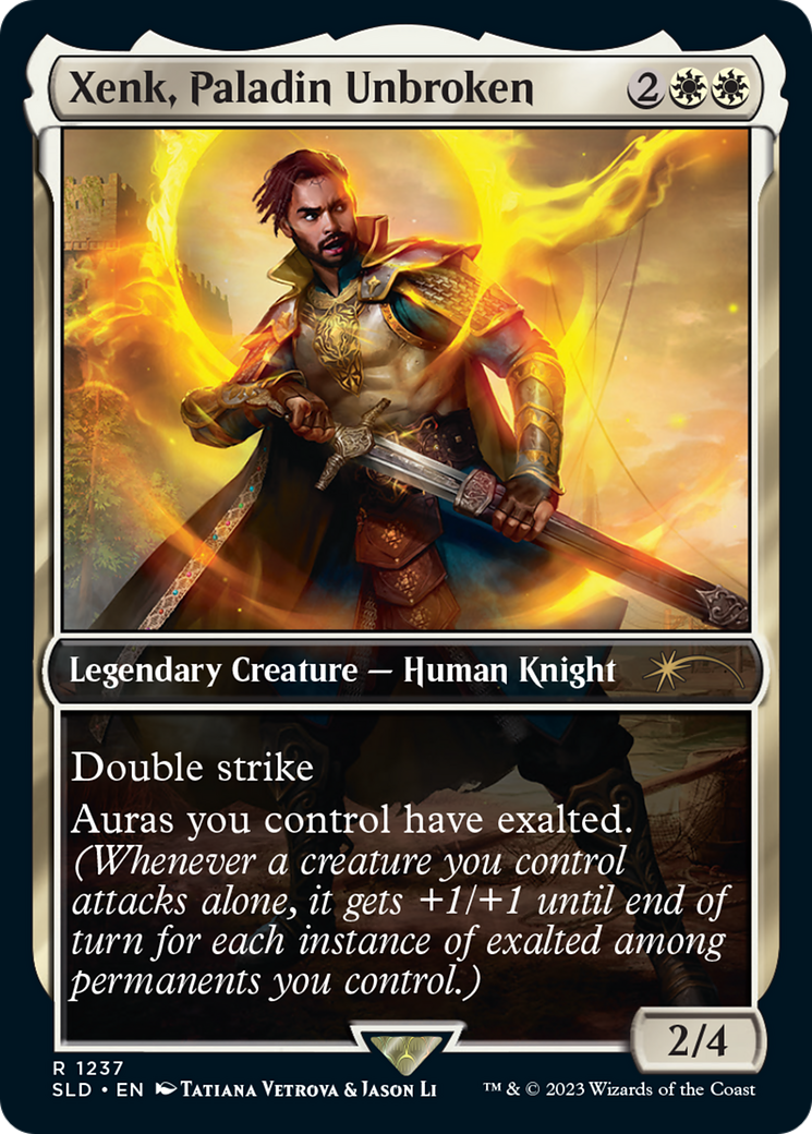 Xenk, Paladin Unbroken [Secret Lair Drop Series] - Trinity Hobby