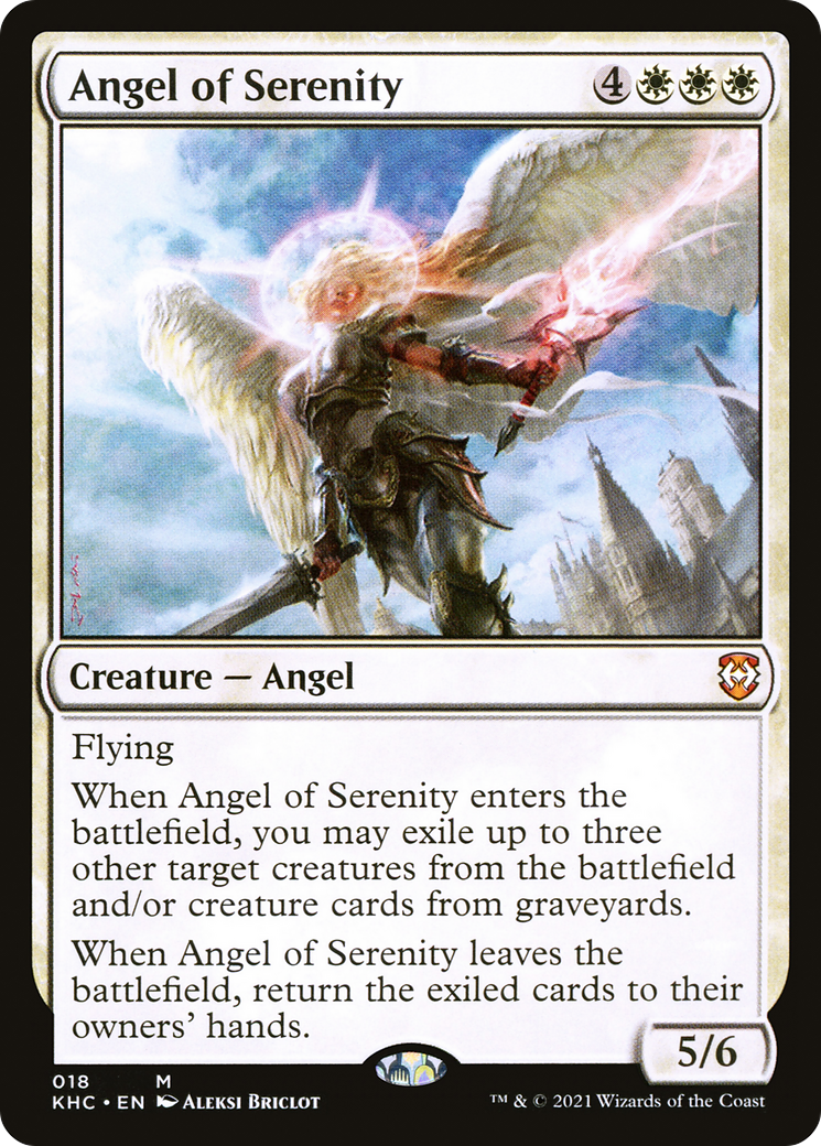 Angel of Serenity [Kaldheim Commander] - Trinity Hobby